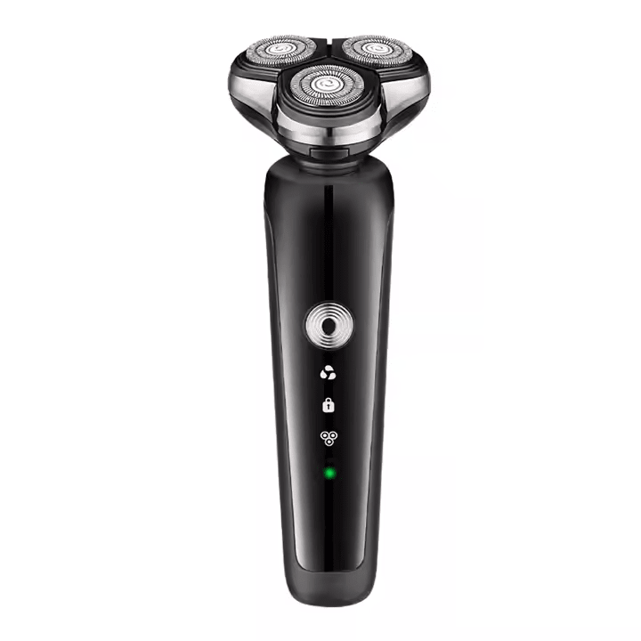 3-in-1 Men's Mini Rotary Electric Shaver - Waterproof USB Rechargeable Beard Tri