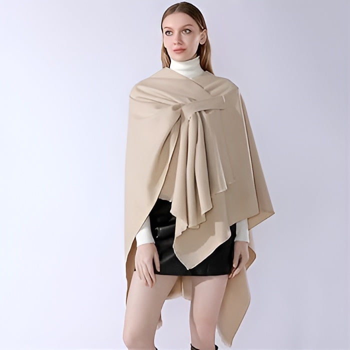 Wool Scarf Shawl Wrap Solid Blanket Scarves Made in Poland Women