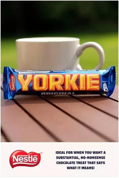 Yorkie Milk Chocolate Bars, 24 x 46 g