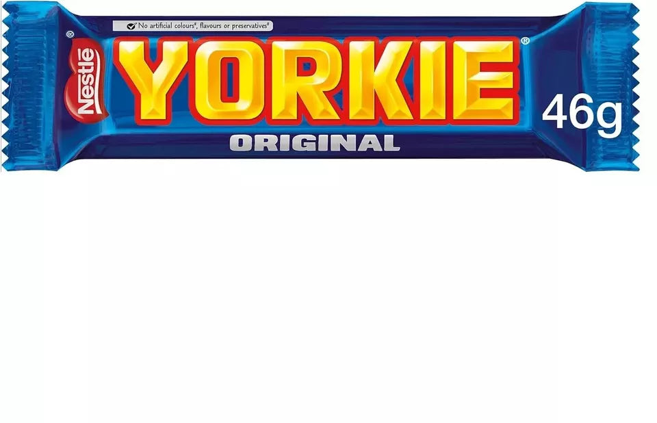 Yorkie Milk Chocolate Bars, 24 x 46 g